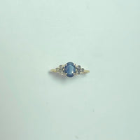 Bague Saphir Or 18 carats 2.05 g