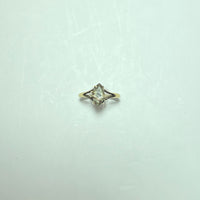 Bague mariage solitaire 2.38 g