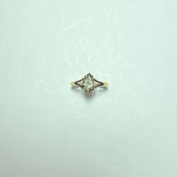 Bague mariage solitaire 2.38 g