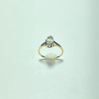 Bague mariage solitaire 2.38 g