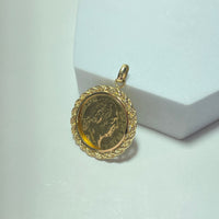 Pendentif piece 20 franc Louis XVIIII