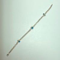Bracelet oeil bleu protection 6,73 g