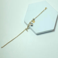 Bracelet Or 14 carats 4.55g