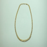 Collier mailles Byzantines Or 18 carats 16.55 g