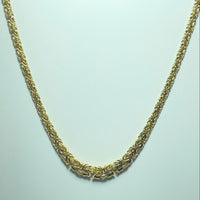 Collier mailles Byzantines Or 18 carats 16.55 g