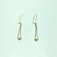 Boucles d'oreilles Pendante Or 18 carats 2.48 g