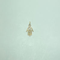 Pendentif Or main Fatma 18 carats 0.61 g