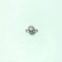 Bague Or blanc 18 carats 3.65 g