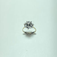 Bague Or 18 carats avec diamants 3.06 gr