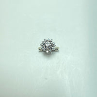 Bague Or 18 carats avec diamants 3.06 gr