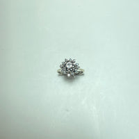 Bague Or 18 carats avec diamants 3.06 gr