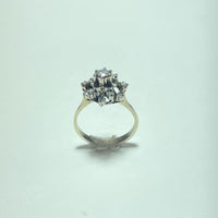 Bague Or 18 carats avec diamants 3.06 gr