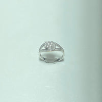 Bague Or  Blanc 18 carats 3.10 g