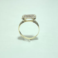 Bague Or 14 carats 3.35 g