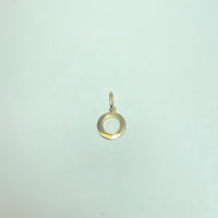 Pendentif rond Or 18 carats 1.96 g