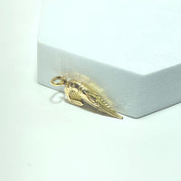 Pendentif Crevette Or 18 carats 2.77 g