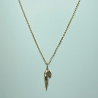 Pendentif Crevette Or 18 carats 2.77 g