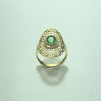 Bague Or 14 carats 4.62 g