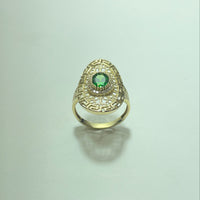 Bague Or 14 carats 4.62 g
