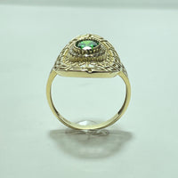 Bague Or 14 carats 4.62 g