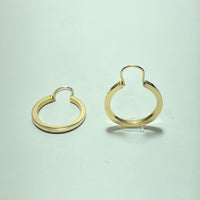 Boucle d'oreilles Or 18 carats 4.32 g