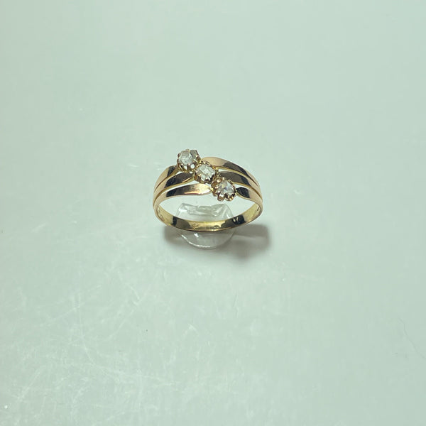 Bague Or 18 carats 1.67 gr