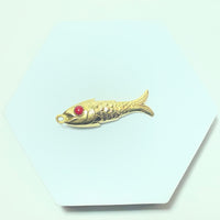 Pendentif poisson Or 18 carats 5g