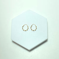 Boucles d'oreilles Or 18 carats 0.83 g