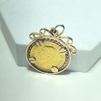 Pendentif Souverain Or 18 carats 14,51 g