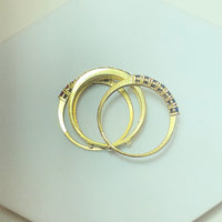 Bague multi anneaux Or 18 carats 14,30 g