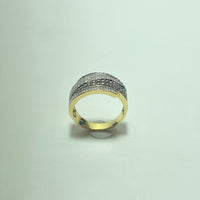 Bague diamants Or 18 carats 6,24 g