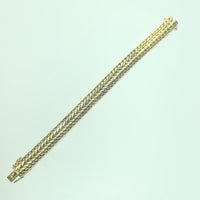 Bracelet maille americaine or 18 carats 19,63 g