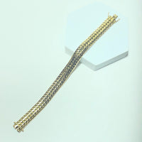 Bracelet maille americaine or 18 carats 19,63 g