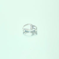 Bague Or blanc 18 carats 2,62 g