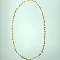 Collier graine de café Or 18 carats 14.22 g