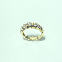 Bague Cartier Or 18 carats avec diamants 5,47 g