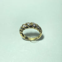 Bague Cartier Or 18 carats avec diamants 5,47 g