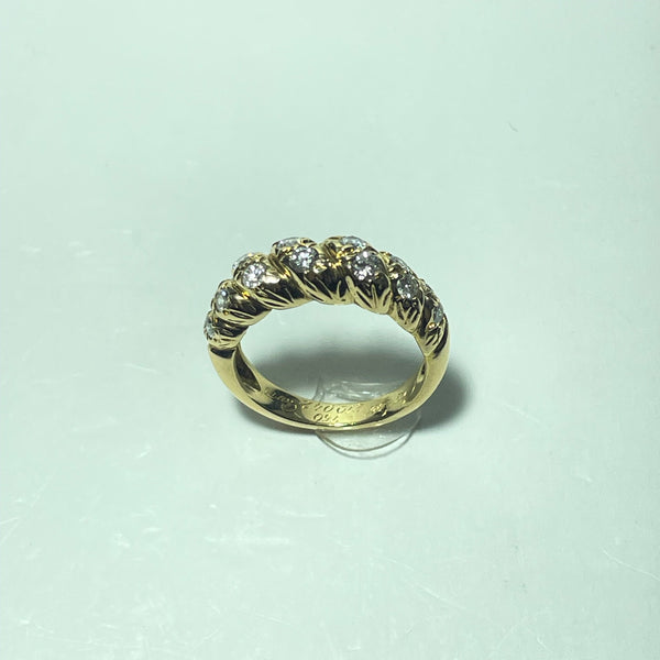 Bague Cartier Or 18 carats avec diamants 5,47 g