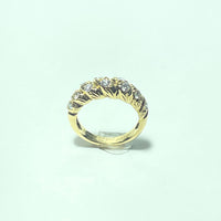 Bague Cartier Or 18 carats avec diamants 5,47 g