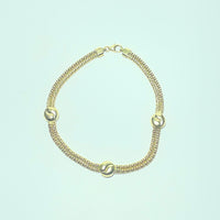 Bracelet Or 18 carats 8,53 g