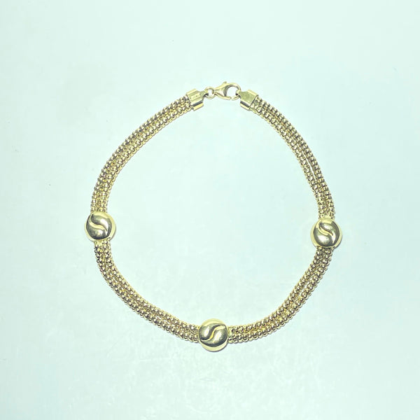 Bracelet Or 18 carats 8,53 g