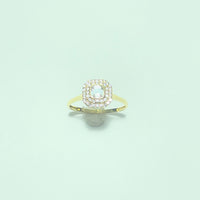Bague Or 18 carats 1.91 g