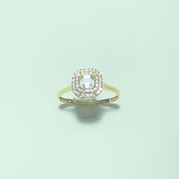 Bague Or 18 carats 1.91 g
