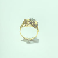 Bague Or 18 carats avec Diamant 4.16 g