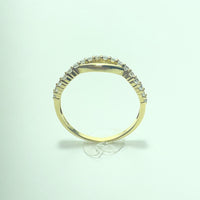Bague en Or 18 Carats avec Pierres 1,79 g