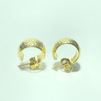 Boucle d'oreilles Or 18 carats 1,9 g