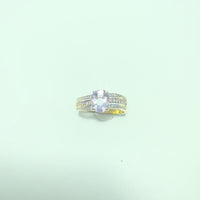 Bague Or 18 carats diamants 4,12g