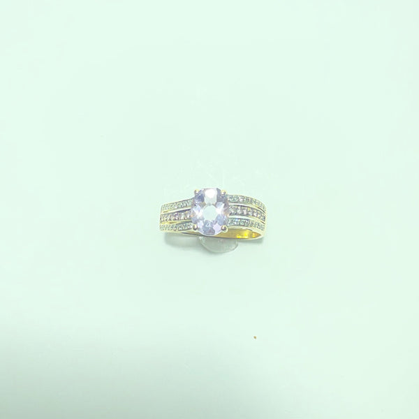 Bague Or 18 carats diamants 4,12g