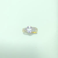 Bague Or 18 carats diamants 4,12g