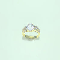 Bague Or 18 carats diamants 4,12g
